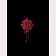 Bleeding Rose Gothic Lolita Style Brooch by Alice Girl (AGL47B)